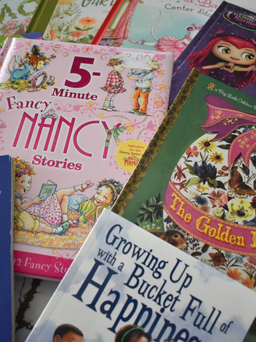9 Girls Children's Book Lot Fancy Nancy Angelina Ballerina Unicorn Activity Book - Picture 3 of 4